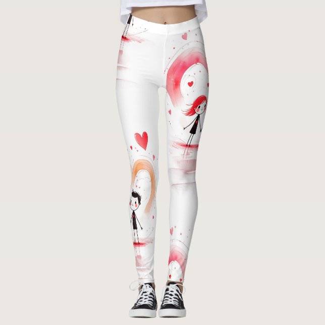 Leggings Saint-Valentin 2025 (Devant)