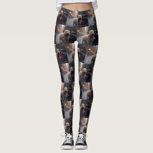 Leggings Saison Festive de Noël à Cairn Terrier