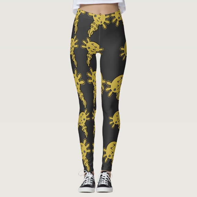 Leggings Salamandre axotique exotique (Devant)