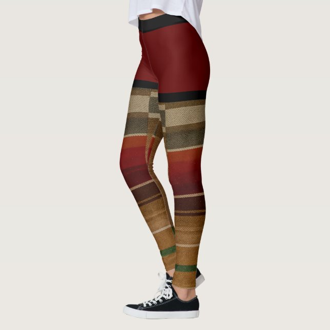LEGGINGS "SALSA ROUGE" ACTIVEWEAR (Gauche)