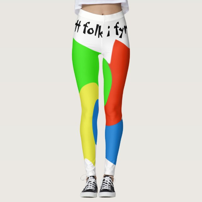 Leggings Samisk inspiration  (Devant)