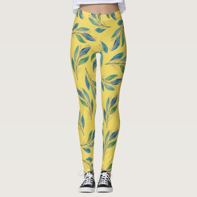 Leggings Sang orange (Devant)