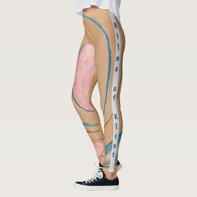 Leggings Sans titre, 1908 par Hilma af Klint (Gauche)