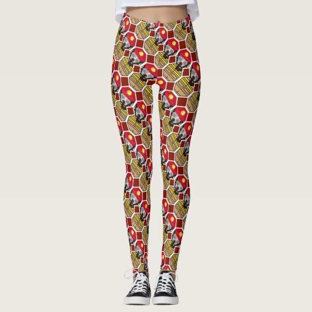 Leggings Sapeur-pompier (Devant)