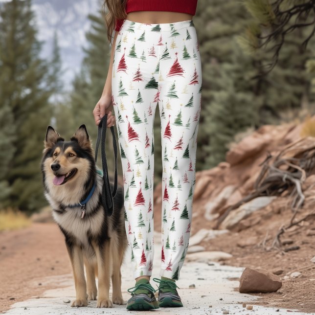 Leggings Sapin de Noël minimaliste  (Créateur téléchargé)