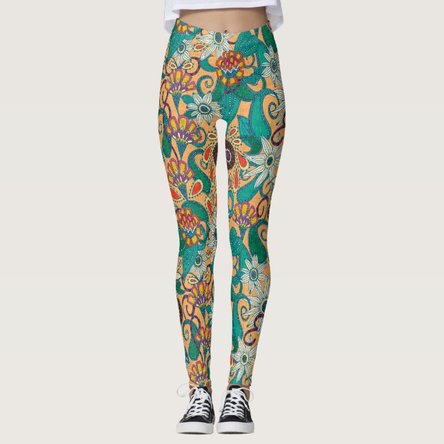 Leggings sarilmak apricot (Devant)