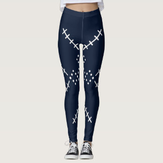 Leggings Sashiko Stitching