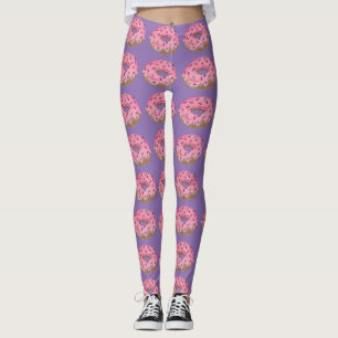 Leggings Saupoudrer de noix de muscade rose givrée