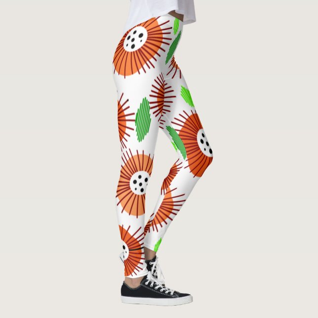 Leggings Scandi Flower Garden (Droite)