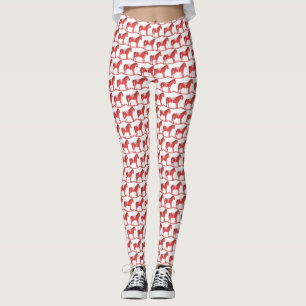 Leggings Scandinave Noël Cheval Rocking Motif