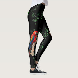 Leggings Scarlet Macaw