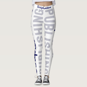 Leggings Scénaristes éditant le bleu marine/guêtres gris