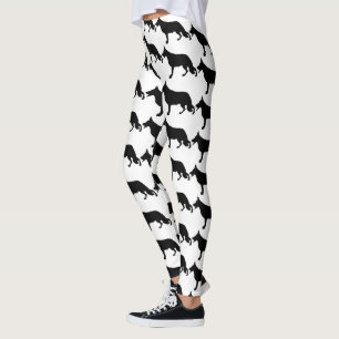 Leggings Schäferhund Schwarz Pur