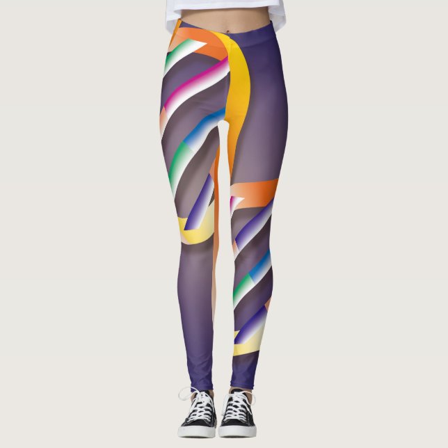 Leggings Science Spirale ADN (Devant)