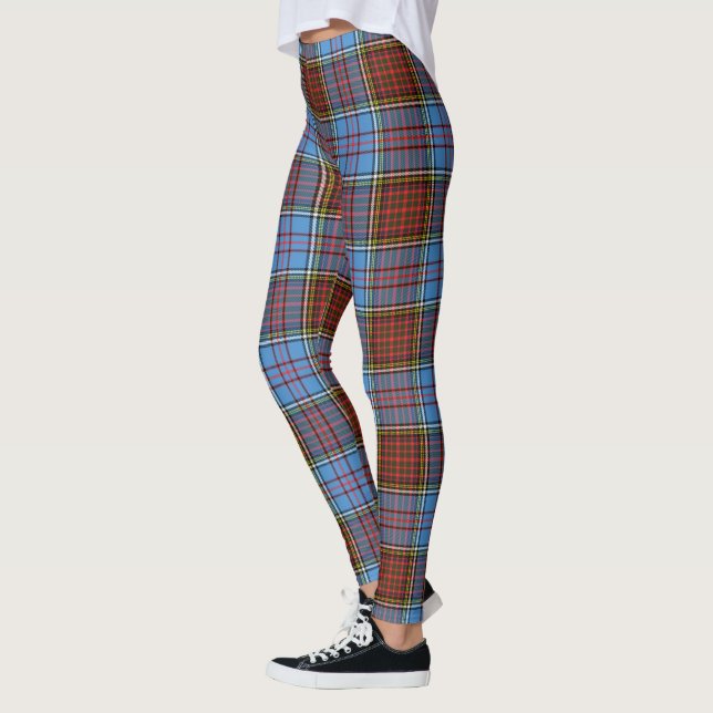 Leggings Scotstee Clan Anderson Femmes Tartan moderne Legin (Gauche)