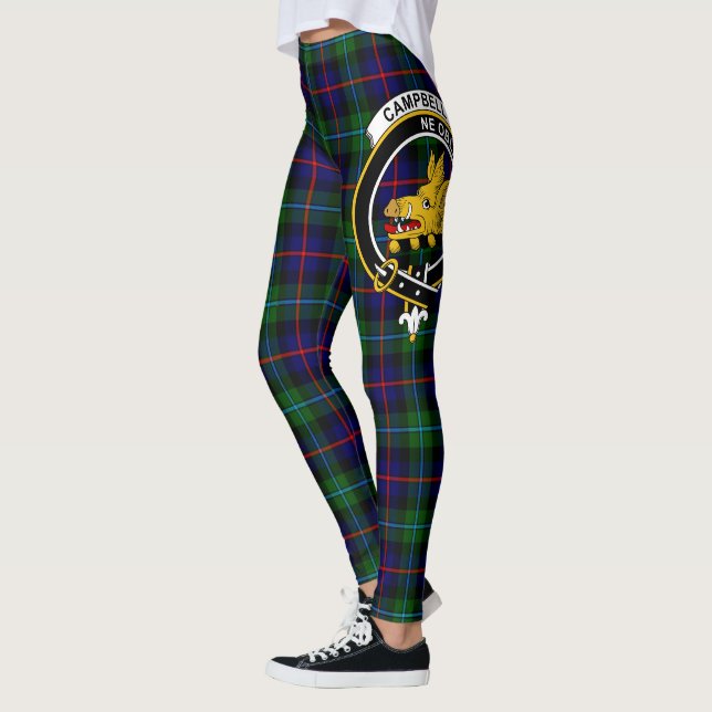 Leggings Scotstee Clan Campbell De Cawdor Modern Crest (Gauche)