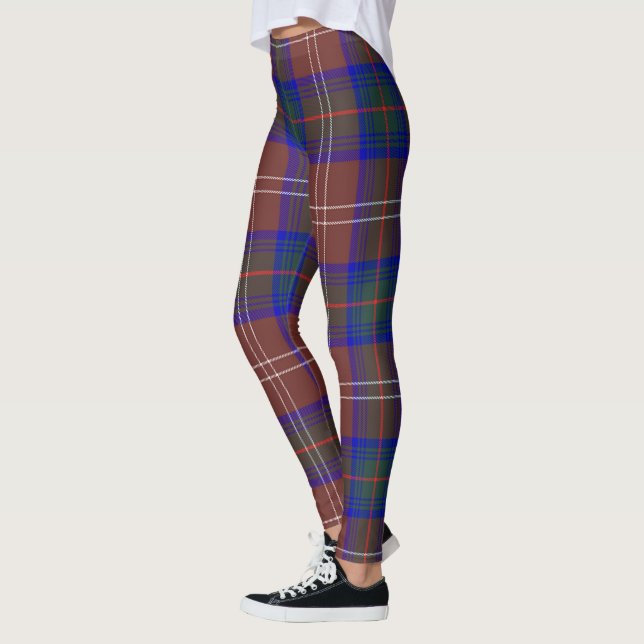 Leggings Scotstee Clan Chisholm Chasse Moderne Tartan Femme (Gauche)