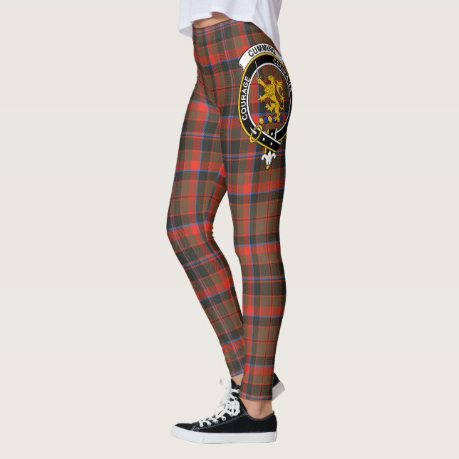 Leggings Scotstee Clan Cumming Hunting Weathered Crest  (Gauche)