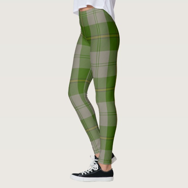 Leggings Scotstee Clan Cunningham Danseuses vertes Tarta (Gauche)