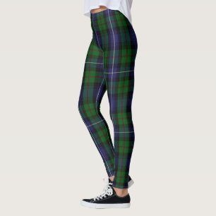 Leggings Scotstee Clan Donnachaidh Robertson Green Tartan W