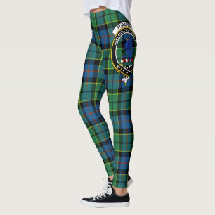 Leggings Scotstee Clan Forsyth Ancienne Crest Tartan Femmes