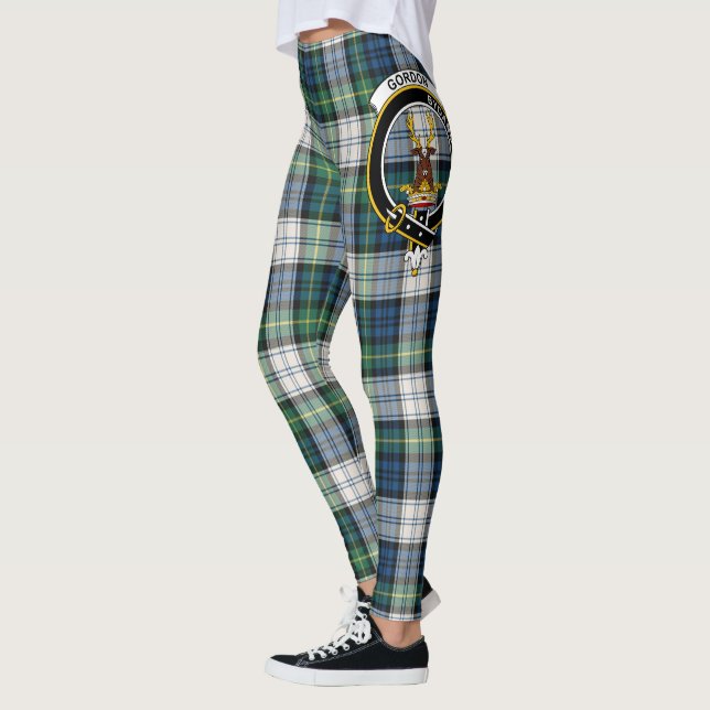 Leggings Scotstee Clan Gordon habille Tartan de l'ancienne  (Gauche)