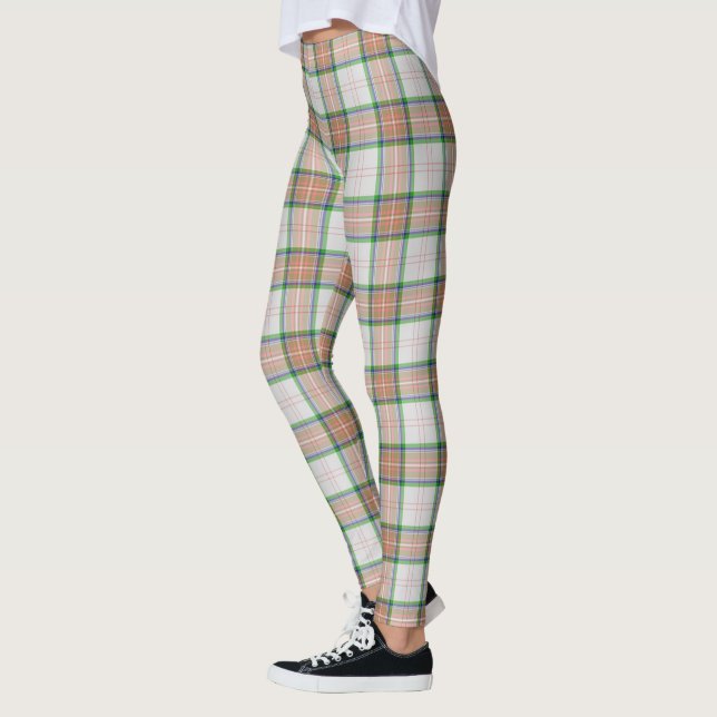 Leggings Scotstee Clan Grant d'Auchétroite Tartan (Gauche)