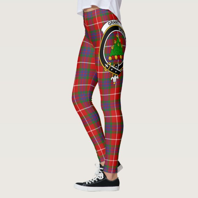 Leggings Scotstee Clan Grant de Lurg Crest Tartan Women (Gauche)