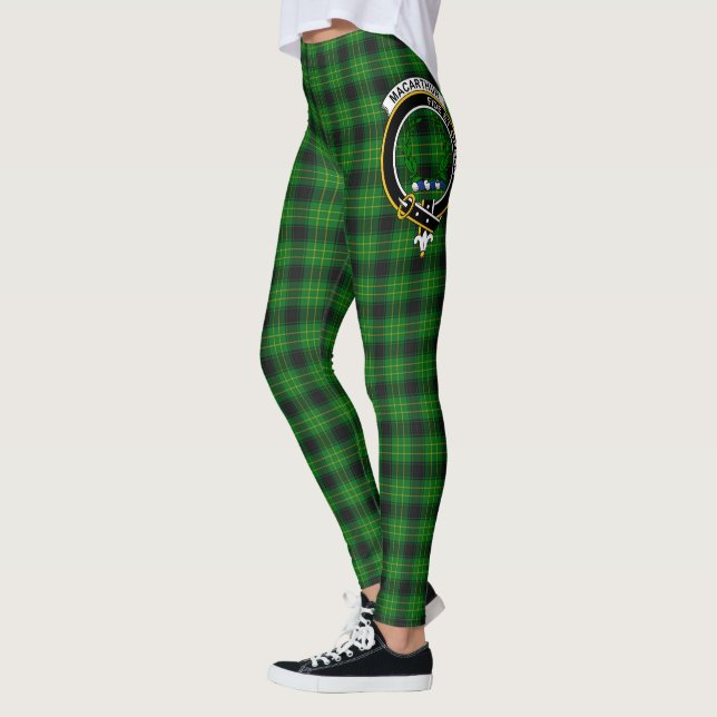 Leggings Scotstee Clan MacArthur Ancient Hunting Crest (Gauche)