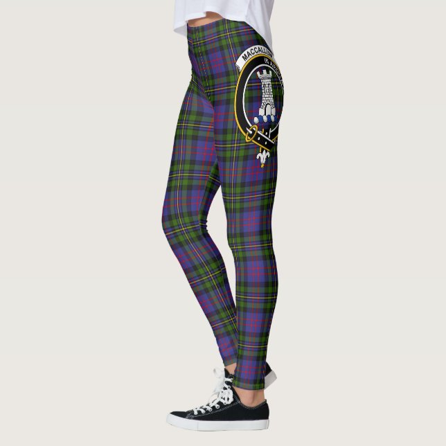 Leggings Scotstee Clan MacCallum de Berwick Crest Tartan (Gauche)