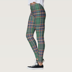 Leggings Scotstee Clan MacFarlane Chasse Tartan antique Wo