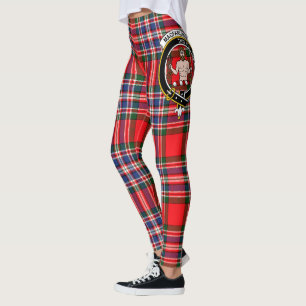 Leggings Scotstee Clan MacFarlane Moderne Crest Tartan Femm