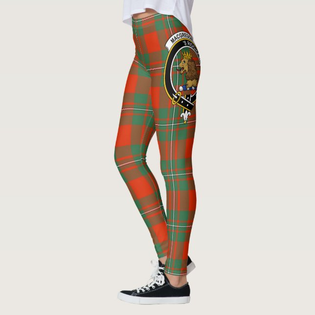 Leggings Scotstee Clan MacGregor Ancient Crest Tartan Women (Gauche)