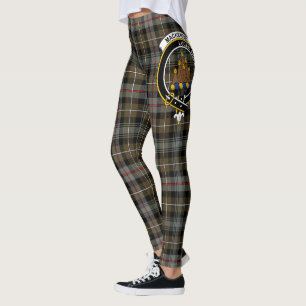 Leggings Scotstee Clan MacKenzie Patiné Crest Tartan