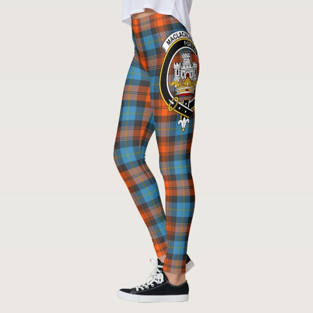 Leggings Scotstee Clan MacLachlan Ancient Crest Tartan  (Gauche)