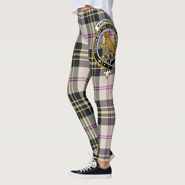 Leggings Scotstee Clan MacPherson habit Ancient Crest (Gauche)