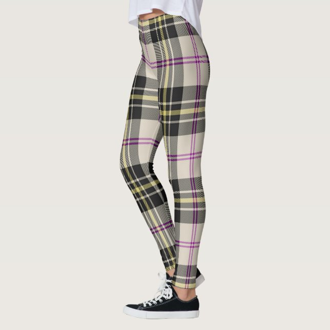 Leggings Scotstee Clan MacPherson habit Tartan antique (Gauche)