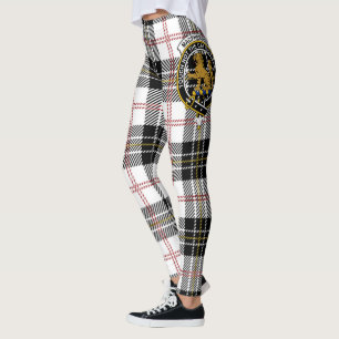 Leggings Scotstee Clan MacPherson Moderne Crest Tartan Wome