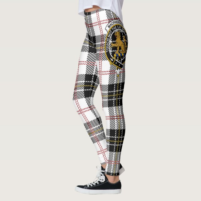 Leggings Scotstee Clan MacPherson Moderne Crest Tartan Wome (Gauche)