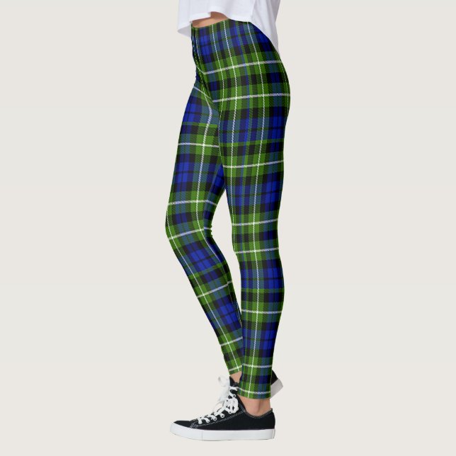 Leggings Scotstee Clan Monteith Chasse Tartan Ancienne Femm (Gauche)