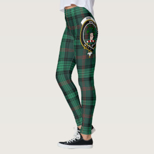 Leggings Scotstee Clan Ross Chasse Moderne Crest Tartan