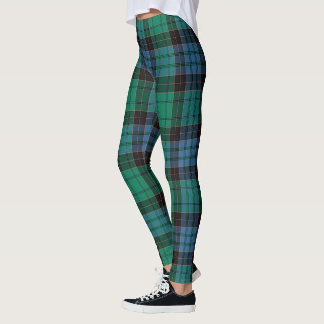 Leggings Scotstee Clan Stewart Vieille Tartan Femmes (Gauche)