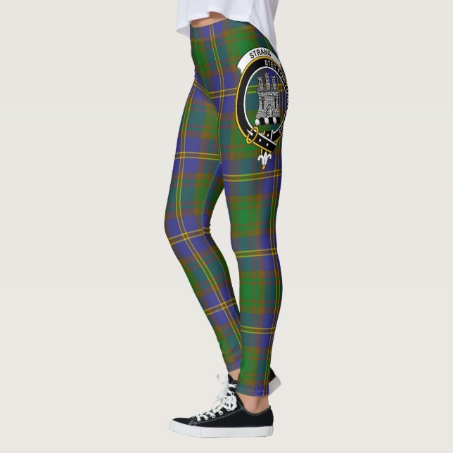 Leggings Scotstee Clan Strange de Balcaskie Crest Tartan (Gauche)