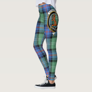 Leggings Scotstee Clan Sutherland Ancienne Crest Tartan 