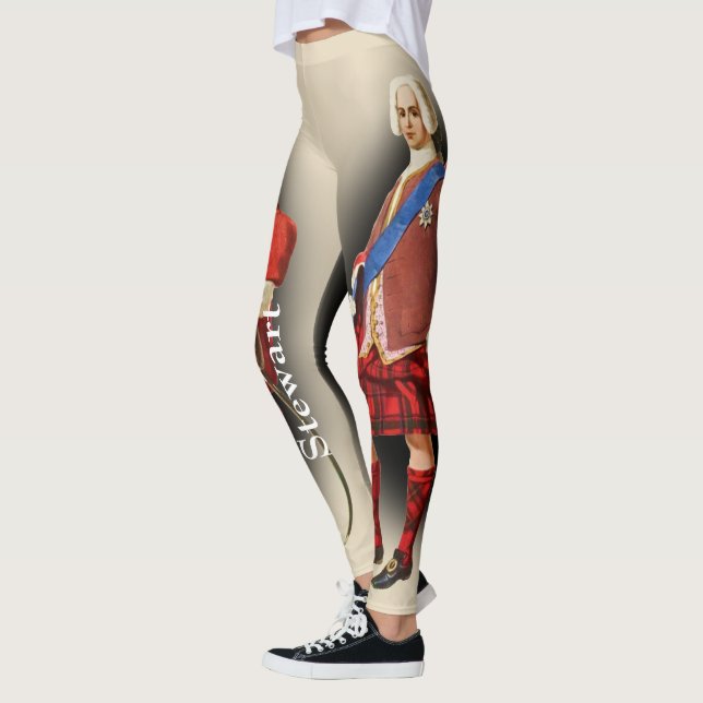 Leggings Scottish Clan Stewart Par R. R. McIan (Gauche)