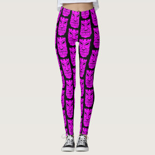 Leggings Sculpture Tiki rose Thunder_Cove
