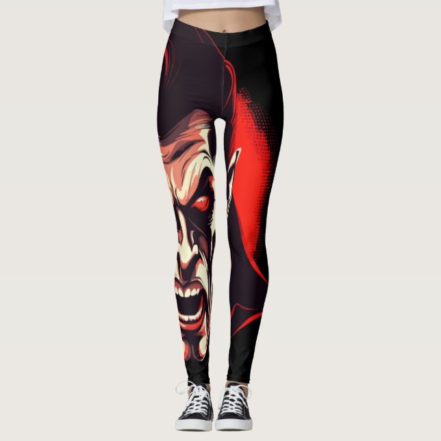 Leggings Seigneur sombre (Devant)