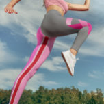 Leggings Sensibilisation au cancer du sein Ruban à bande ro<br><div class="desc">Cette conception a été créée par art numérique. Elle peut être personnalisée en cliquant sur le bouton personnaliser et en modifiant la couleur, en ajoutant un nom, des initiales ou vos mots préférés. Contactez-moi à l'adresse colorflowcreations@gmail.com si vous souhaitez que ce design soit disponible sur un autre produit. Achetez ma...</div>