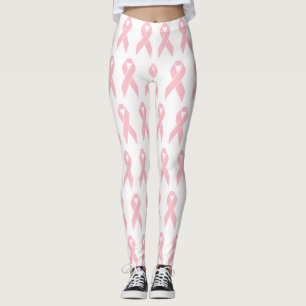 Leggings Sensibilisation au cancer du sein Ruban rose Motif