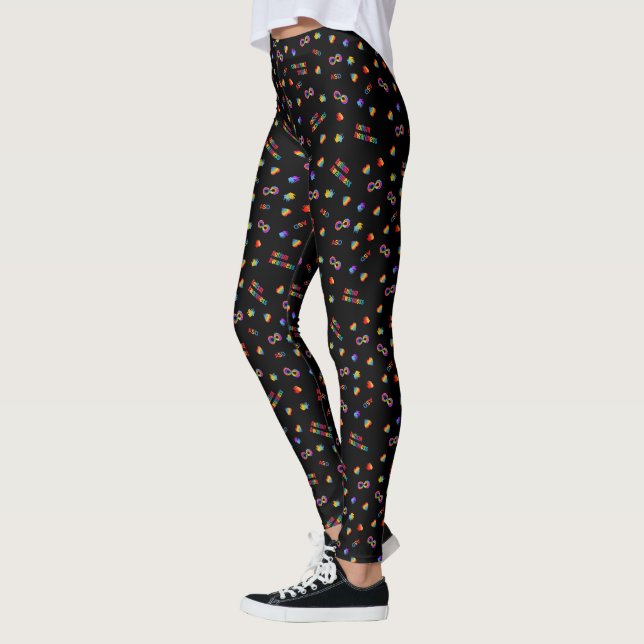LEGGINGS SENSIBILISATION SUR L'AUTISME LEGINGS (Gauche)